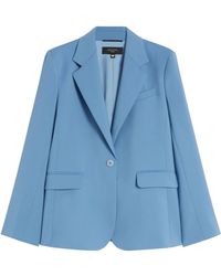 Weekend - Lamine Structured Tailored Fabric Blazer - Lyst