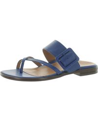 Vionic - Julep Leather Thong Slide Sandals - Lyst