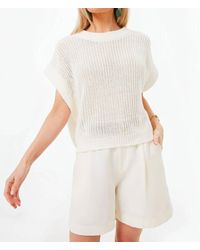 Apiece Apart - Olivia Linen Vest - Lyst