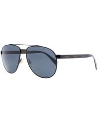 Versace 58mm Geometric Sunglasses in Gold (Metallic) | Lyst