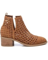 Xti - Braided Ankle Booties By - Lyst