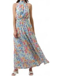 Sugarlips - Ezia Garden Jetter Halter Maxi Dress - Lyst