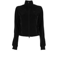 DIESEL - F-Rosy Cropped Velvet Jacket - Lyst