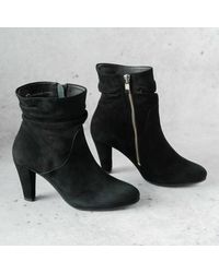 Eric Michael - Andes High Heel Suede Boot - Lyst