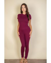 TRUEDAMES - Short Sleeve Round Neck T Shirt - Lyst