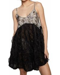 Pol - Jane Ruffle Lace Dress - Lyst