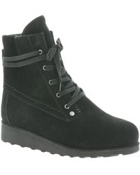 BEARPAW - Krista Wide Suede Cold Weather Winter Boots - Lyst