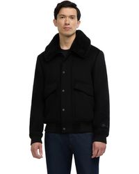 Pajar - Lebron Lightweight Wool Bomber Jacket - Lyst