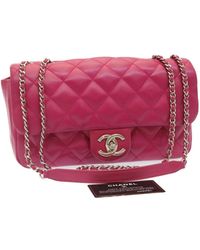 Chanel - Matelasse Coco Rain Double Chain Shoulder Bag Lamb Skin Auth 29191a - Lyst