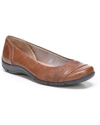 LifeStride - Dig Faux Leather Slip On Flats - Lyst