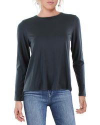 Eileen Fisher - Petites Crewneck Pullover Top - Lyst