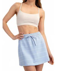 Rae Mode - Modal Stripe Skort - Lyst