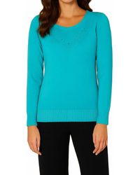 French Kyss - Braided V-Neck Top - Lyst