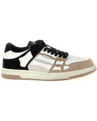 Amiri - 'Distressed Skel Top Low' Sneakers - Lyst