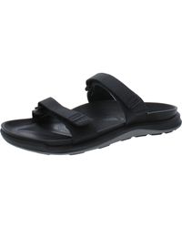 Birkenstock - Sahara Adjustable Slip On Slide Sandals - Lyst
