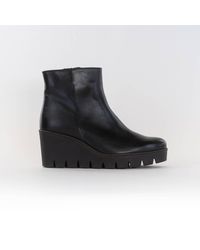 Gabor - Wedge Ankle High Boots - Lyst