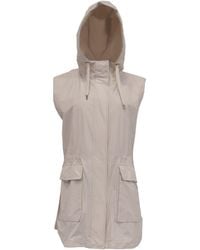 Brunello Cucinelli - Hooded Long Vest Jacket - Lyst