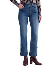 Fdj - Pull-On Boot Ankle Denim Jean - Lyst
