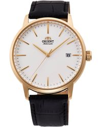 Orient - 40mm Leather Watch Ra-ac0e03s10b - Lyst