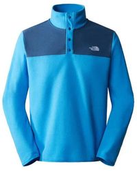 The North Face - Tka Glacier Nf0A4Ajdsv9 Mock Neck Sweatshirt M Ncl338 - Lyst