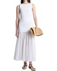 A.L.C. - Hayden Knit Chiffon Skirt - Lyst