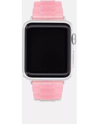 COACH - Jelly Apple Watch Strap - Lyst
