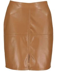 Bishop + Young - Vegan Leather Skirt - Lyst