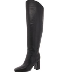 Naturalizer - Lyric Leather Square Toe Over-The-Knee Boots - Lyst