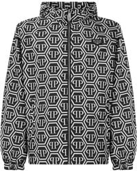 Philipp Plein - Nylon Jacket Monogram - Lyst