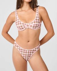 WeWoreWhat - Scoop Underwire Bikini Top - Lyst
