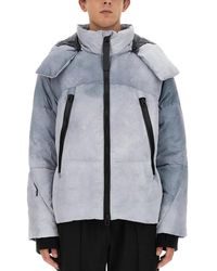 JG1 - Textured Oversized Jacket With High Collar - Lyst