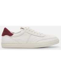Dolce Vita - Boden Sneakers White Maroon Leather - Lyst