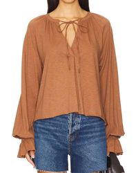 Nation Ltd - Chiara Long Sleeve Top - Lyst