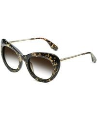 IVI VISION - Faye Polished Tigers Eye Sunglasses - Lyst