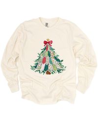 Simply Sage Market - Christmas Tree Stitched - Lyst
