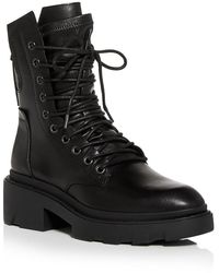 Ash - As-madness Leather Lug Sole Combat & Lace-up Boots - Lyst