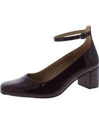 Naturalizer - Karina Ankle Leather Ankle Strap Pumps - Lyst