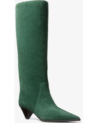 MICHAEL Michael Kors - Michael Kors Jayla Suede Knee-High Boot - Lyst