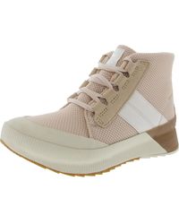 Sorel - Out N About Iii Leather Trim Waterproof High-Top Sneakers - Lyst