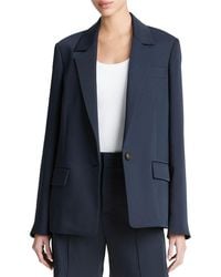Vince - Soft Suiting Single Breasted Blazer - Lyst