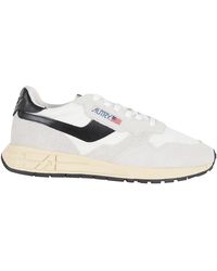 Autry - Reelwind Low Side-Logo Suede Sneakers - Lyst