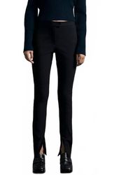 Rag & Bone - Rebecca Zip Vent Skinny Trouser Pants - Lyst