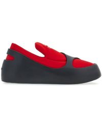 Ferragamo - Futuristic Cut-Out Sneakers - Lyst