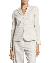 Theory - Linen-Blend Jacket - Lyst