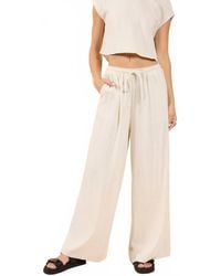 Sadie & Sage - Sugarloaf Elastic Waist Pants With Lining - Lyst
