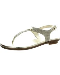 MICHAEL Michael Kors - Logo Flip-Flops - Lyst