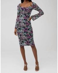 Floral burnout velvet maxi dress 4si3nna hot sale