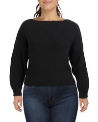 French Connection - Millie Mozart Waffle Knit Boat Neck Sweater - Lyst
