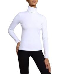 Wolford - Turtleneck Top Long Sleeves - Lyst