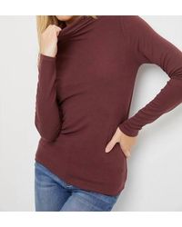Be Cool - Turtle Neck Knit Top - Lyst